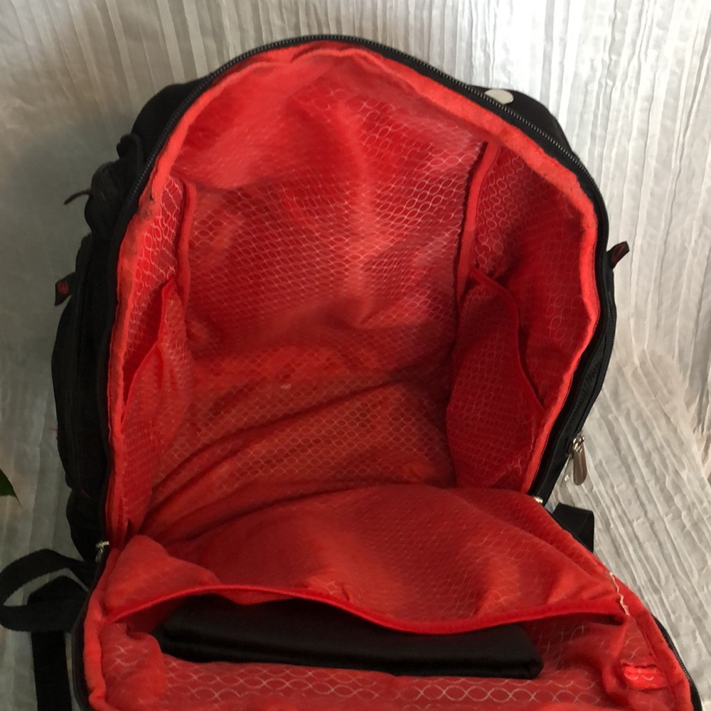 FISHER PRICE Fast Finder XL baby diaper bag travel backpack w/labeled se… - Picture 8 of 16